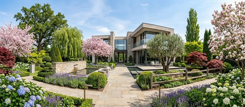 Premium Landscaping Trees for Villas